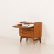 Commode danoise avec bureau caché ou coiffeuse, années 1960