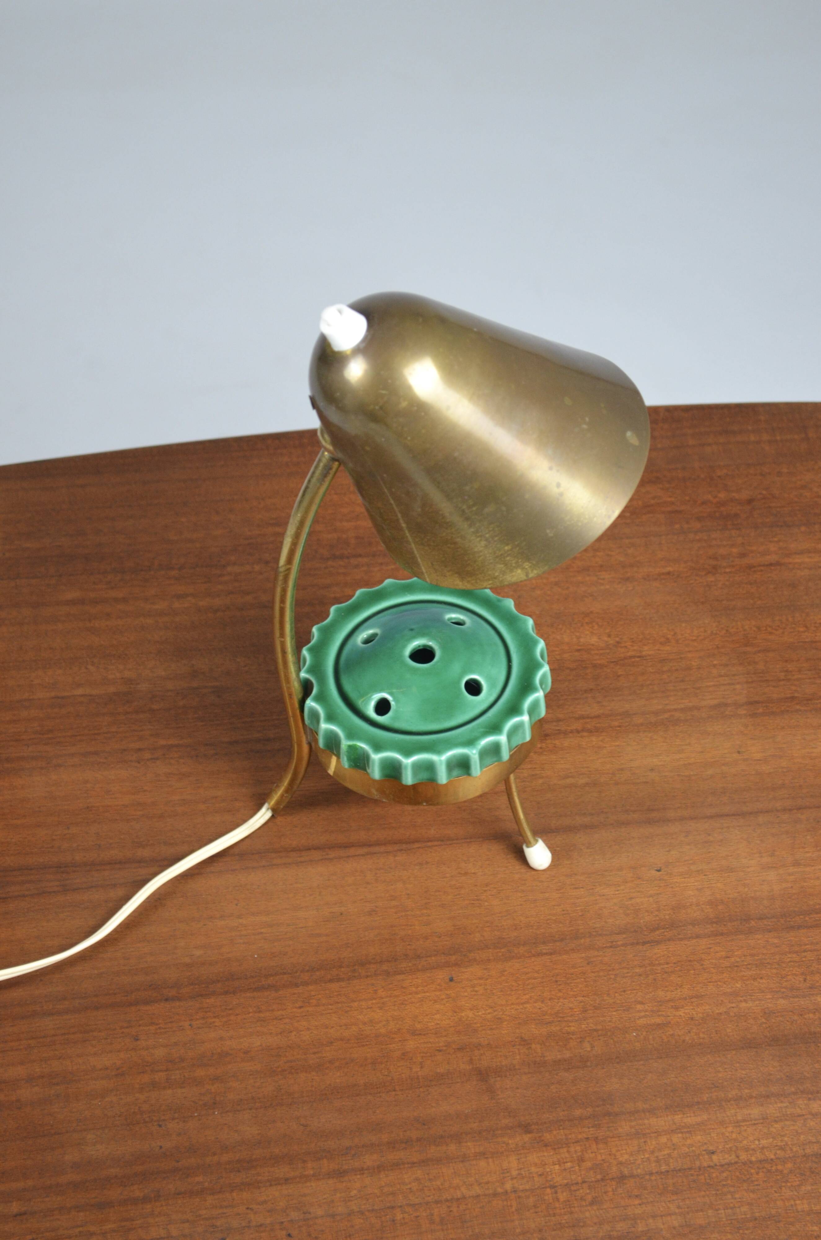 Lamp by Jacques Biny, 1950s