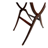 Folding table in mahogany in the style of the Vienna Secession.