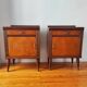 Paire de tables de chevet Italienne de 1950