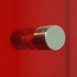 Orange plexiglass floor lamp