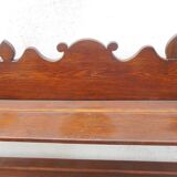 Rustic wooden shelf