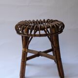 Rattan stool