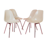 4 Herman Miller DSX chairs by Charles & Ray Eames 1970