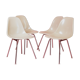 4 Herman Miller DSX chairs by Charles & Ray Eames 1970