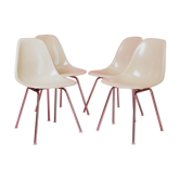 4 Herman Miller DSX chairs by Charles & Ray Eames 1970