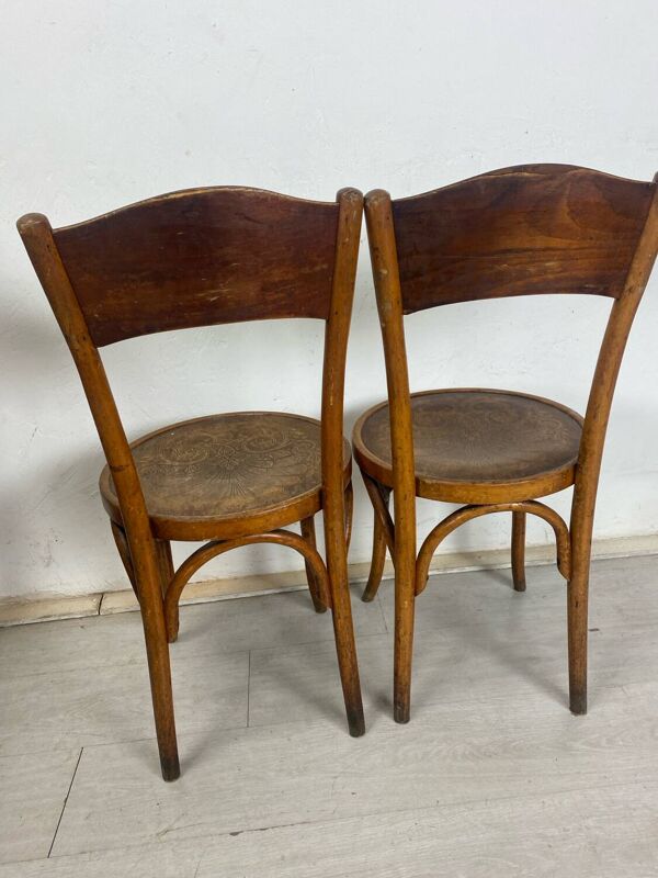 Paire de chaise bistrot