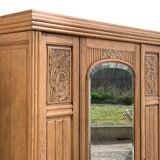 Parisian wardrobe raw wood 1920