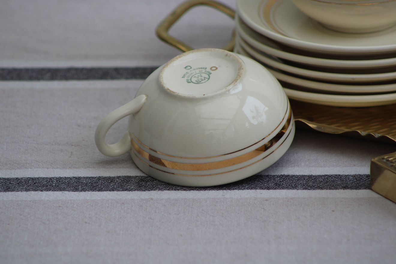 Set of 6 villeroy and boch coffee cups