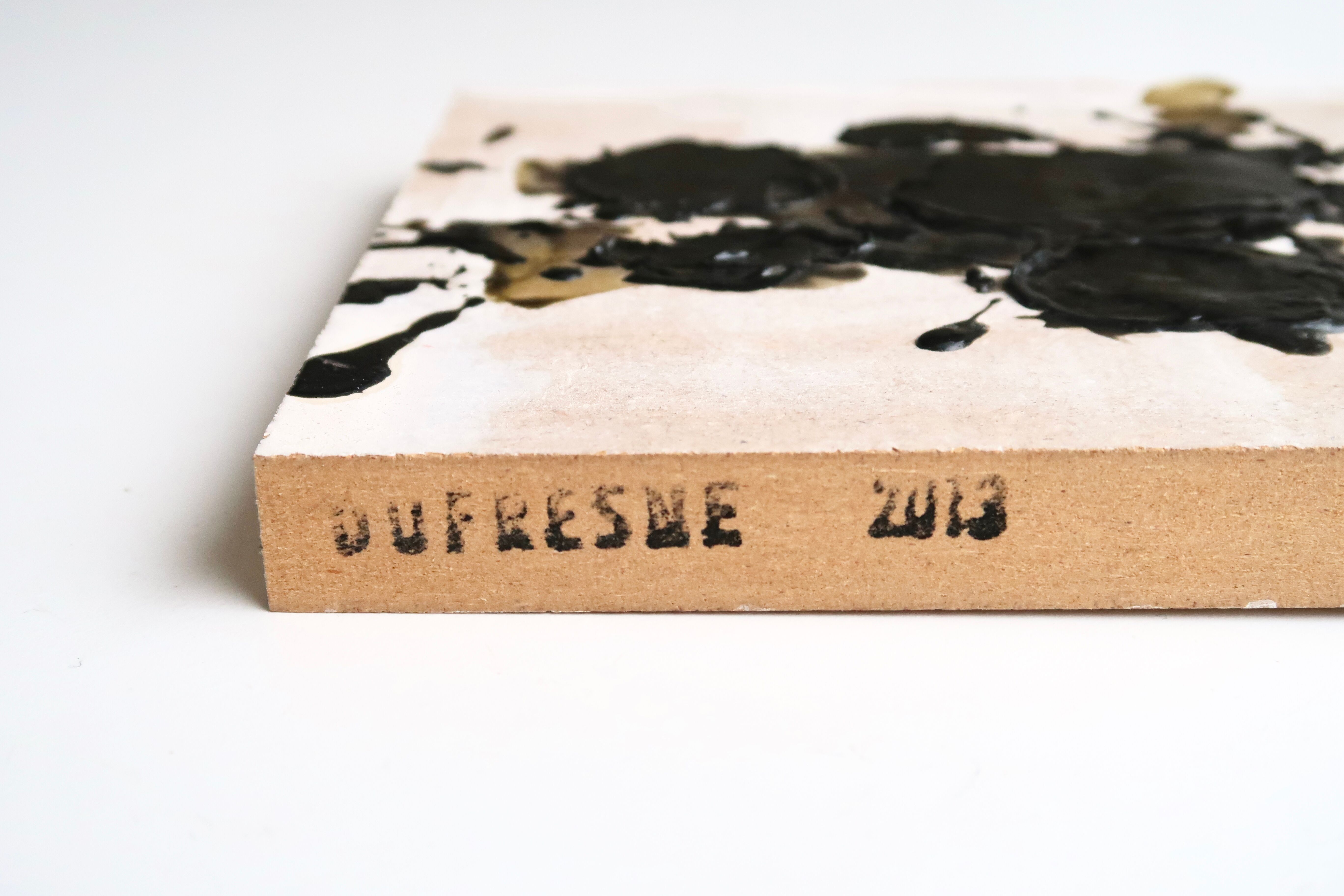 Painting, textured abstract painting by Vincent Dufresne, 2013