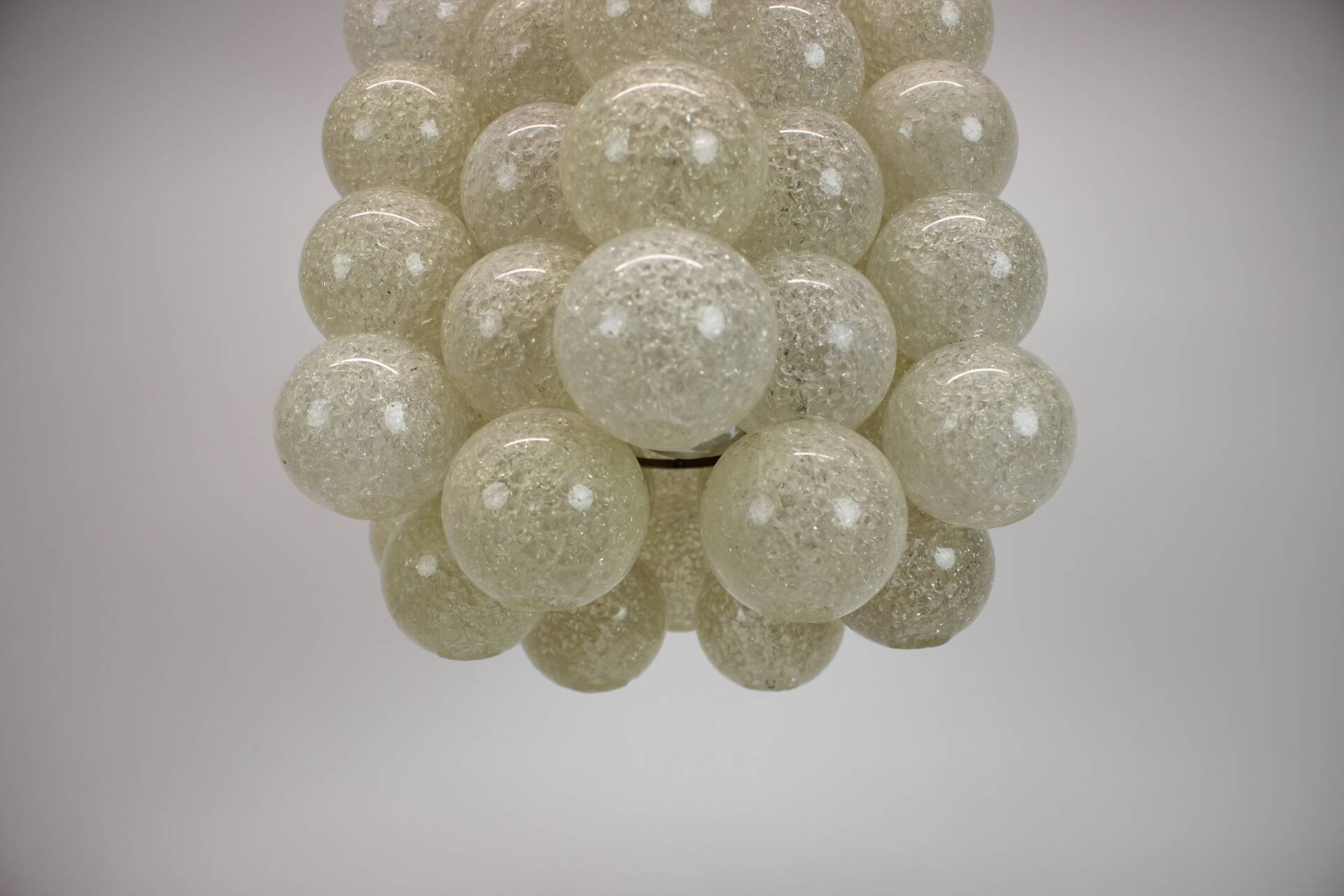 1970s Napako “Bubble” Pendant Lamp, Czechoslovakia