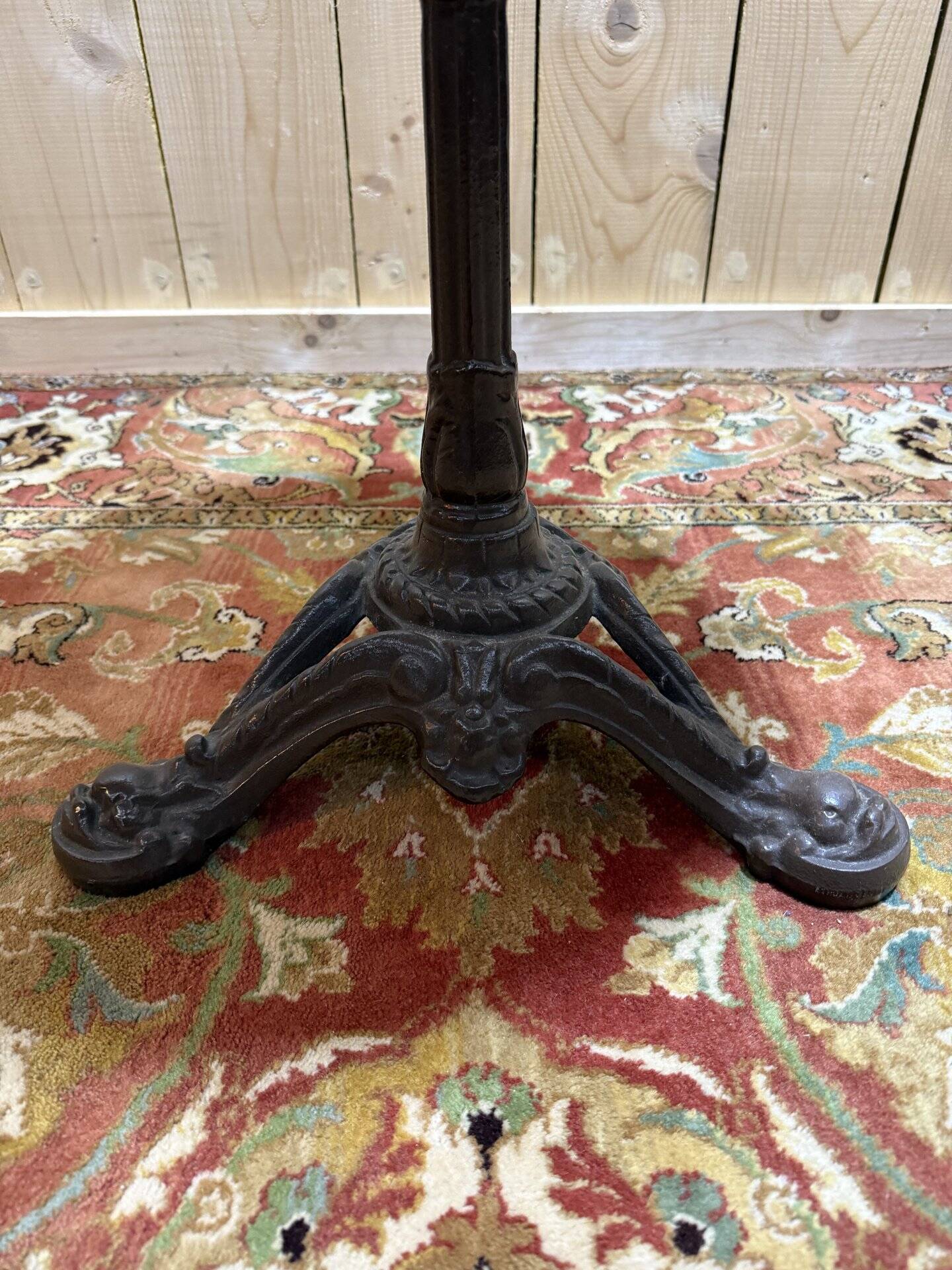 Table - Bistro side table in faux marble