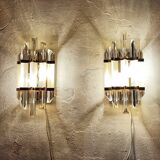 Appliques "Venini" of Murano glass. Italy 1980s.