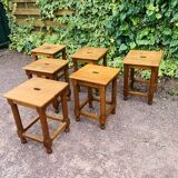 Set of 6 stools