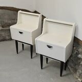 Paire de tables de chevet