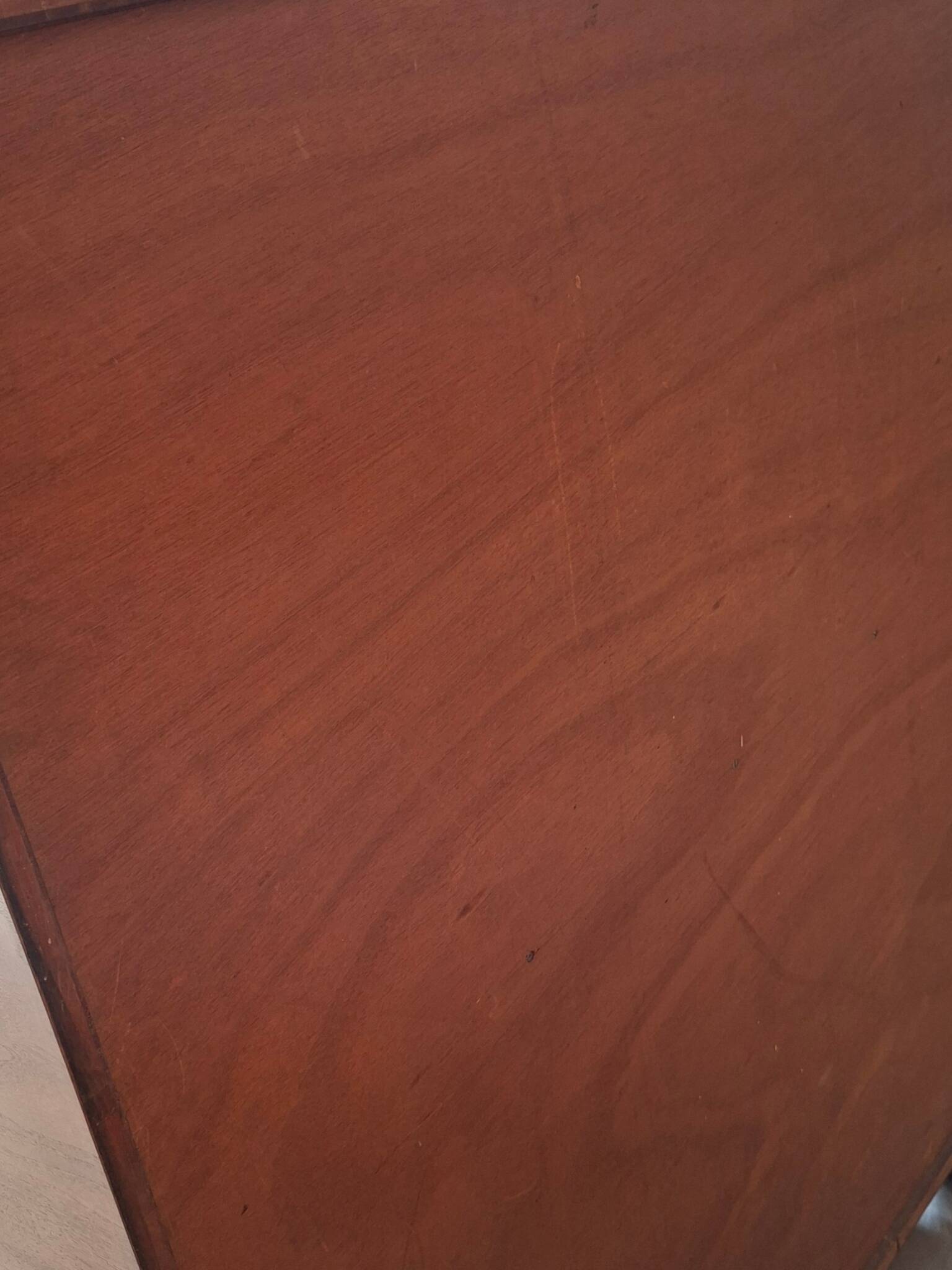 Vetrina Vintage Anni '40/'50 in Radica – Design Italiano Mid-Century