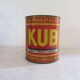 Round box in painted sheet metal KUB