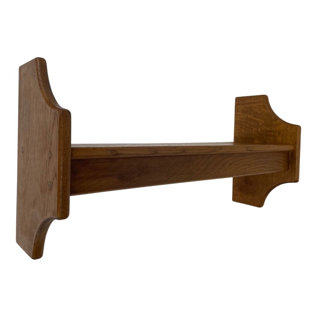 Étagère murale en bois vintage en chêne
