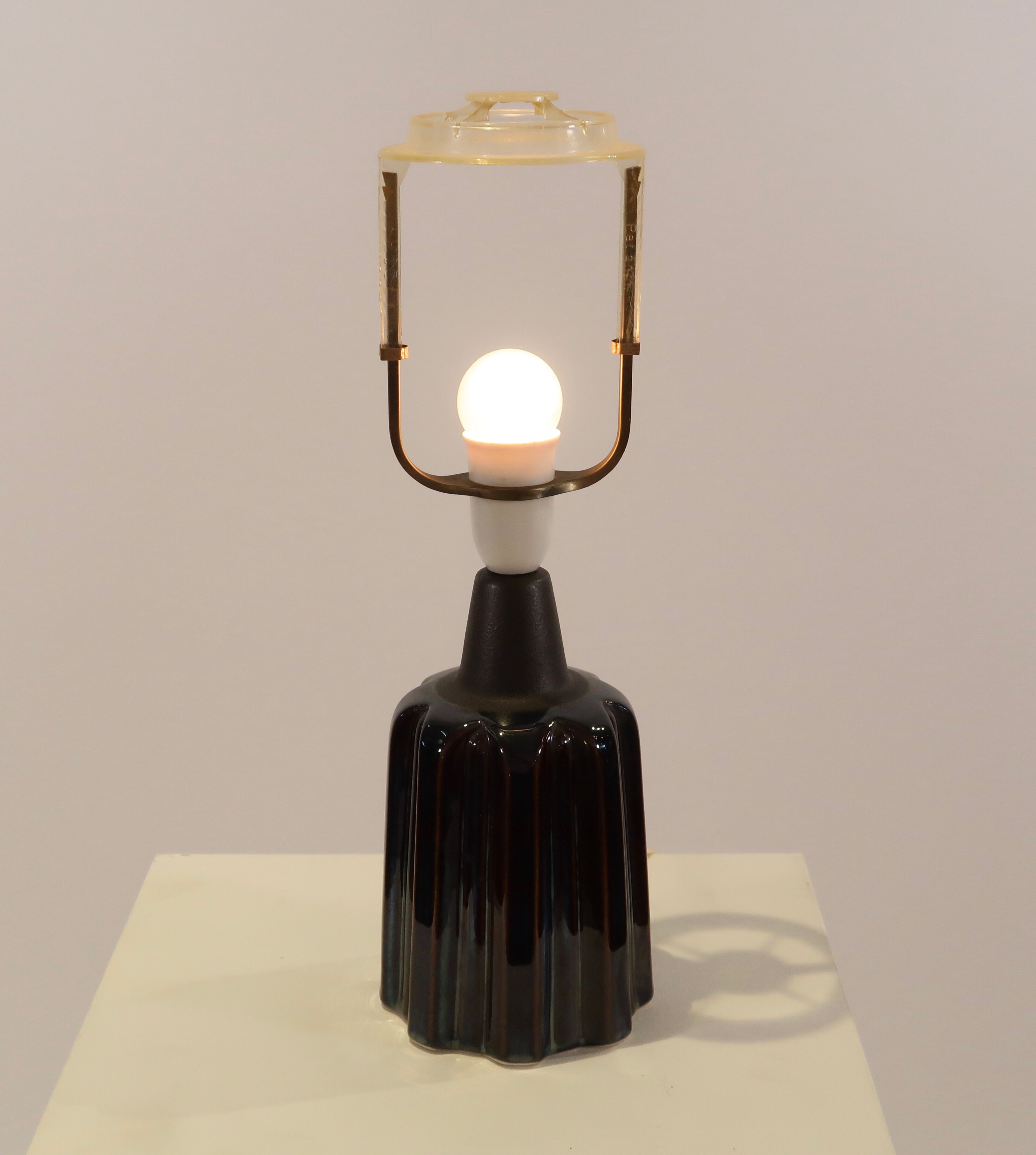 Ceramic table lamp by Soholm, Denmark 1960 's