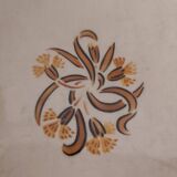 Set of 3 raviers Creil and Montereau pattern Carnations