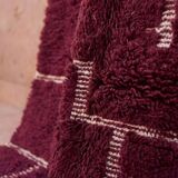 Handmade traditional pure natural wool rug size 200/300 cm