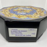 6 dessert plates, Oak Leaves, Gien