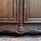 Louis XV buffet in carved oak