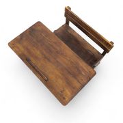 Bauhaus wooden kids folding school desk, 1920s