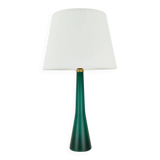 Lampe de table en verre de Murano du milieu du siècle