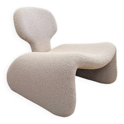 Fauteuil Djinn par Olivier Mourgue retapissé