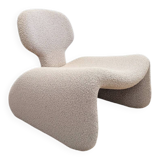 Djinn armchair by Olivier Mourgue reupholstered