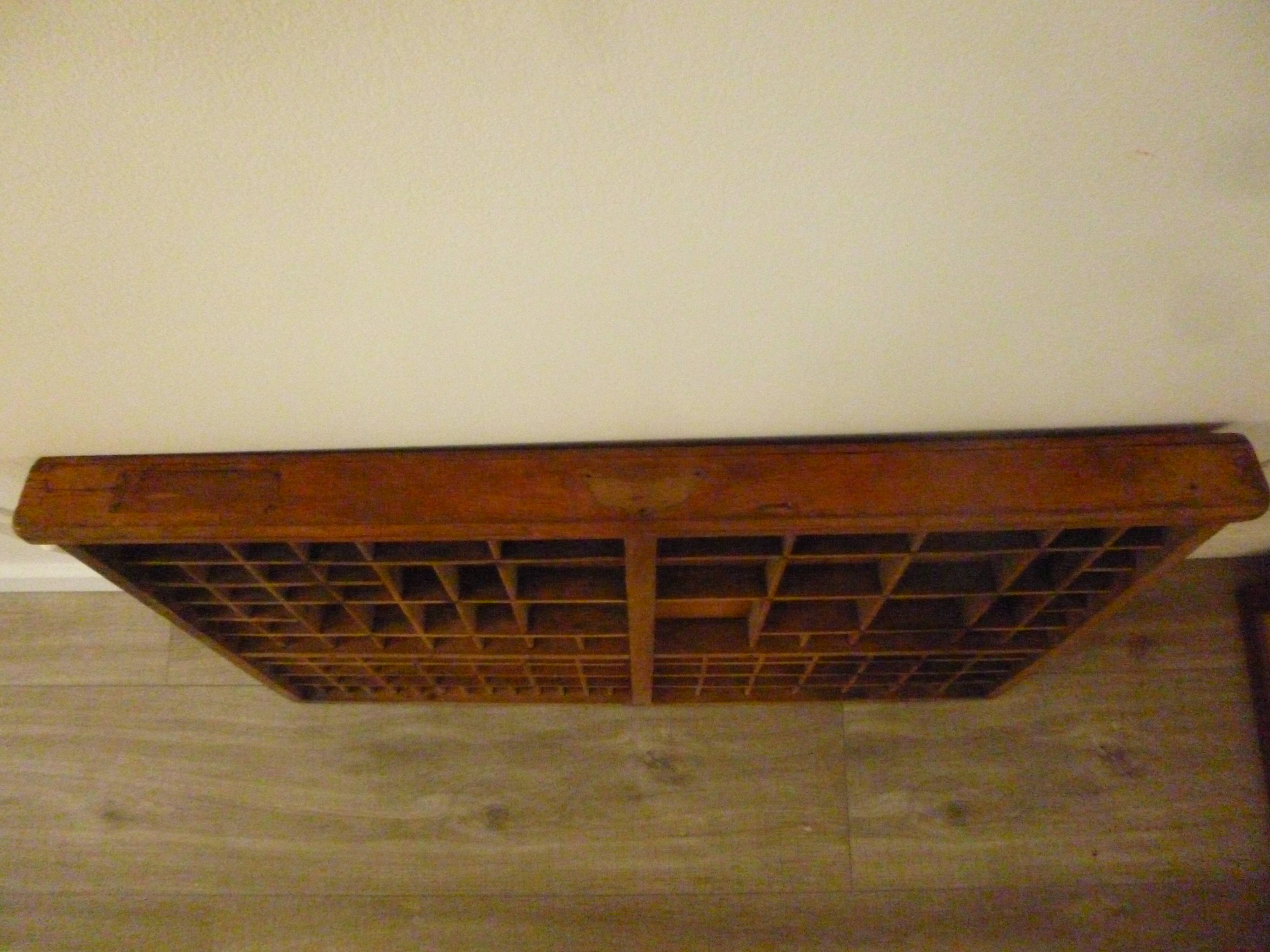 Printing locker, collection drawer...