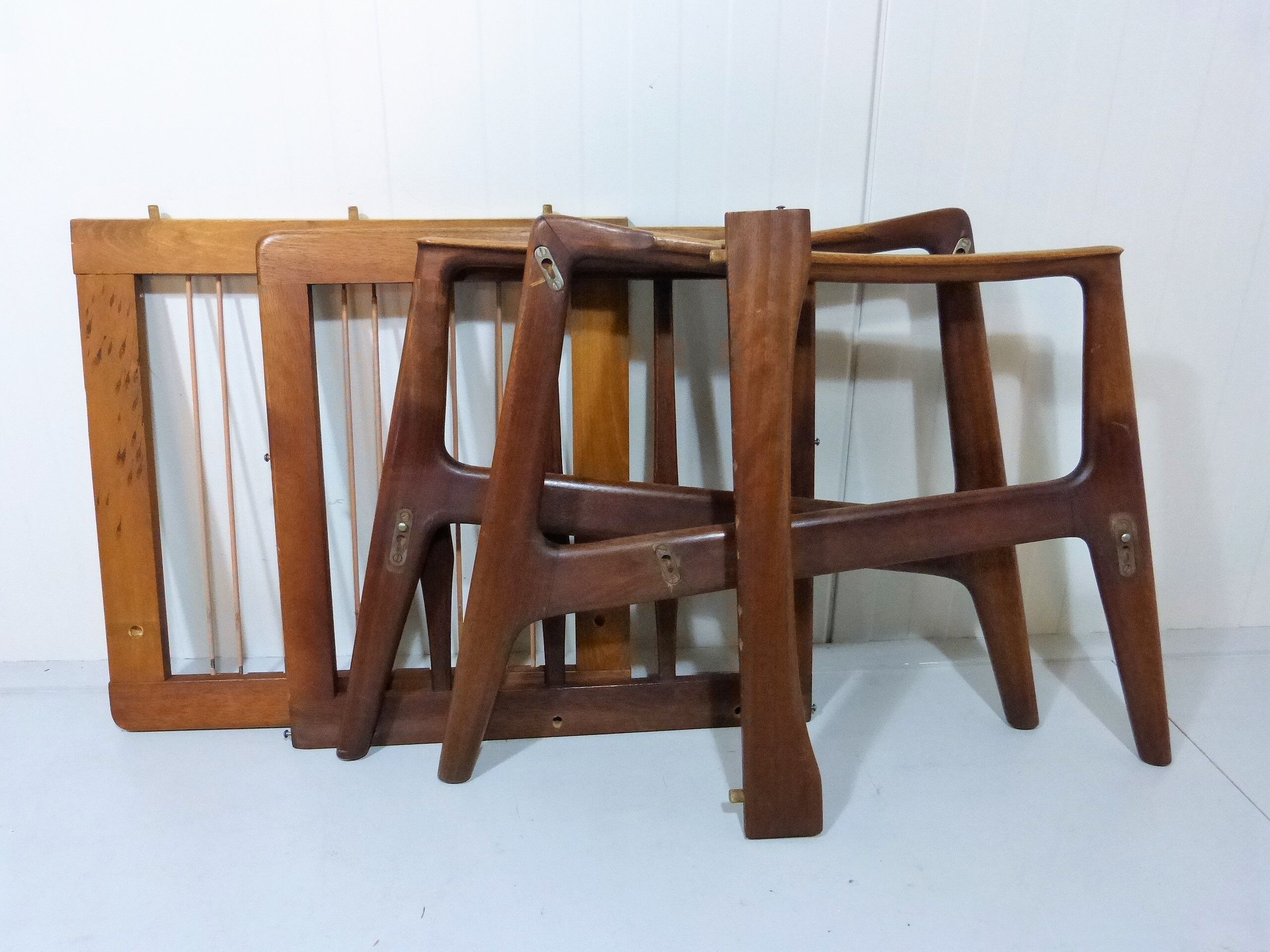 Set of 2 Teak Easy Chairs, Denmark 1960's