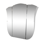 Miroir tryptique géant