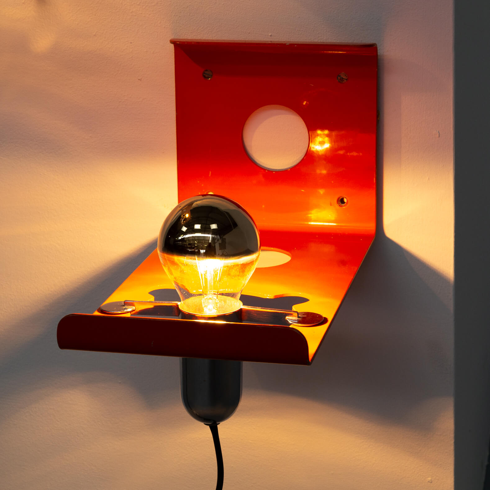 One set of two Ezio Didone wall lamps for Arteluce