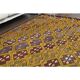 Vintage Turkish Oushak Handmade Wool & Cotton Yellow Area Rug 155x223