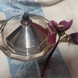 Gainsborough stamped silver plated butter dish