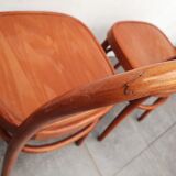 Serie 4 chaises bistrot