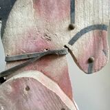 50's wooden horse toy