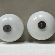 Set of Two Appliques / Ceiling lamps / Bedside table Lamps By Goffredo Reggiani