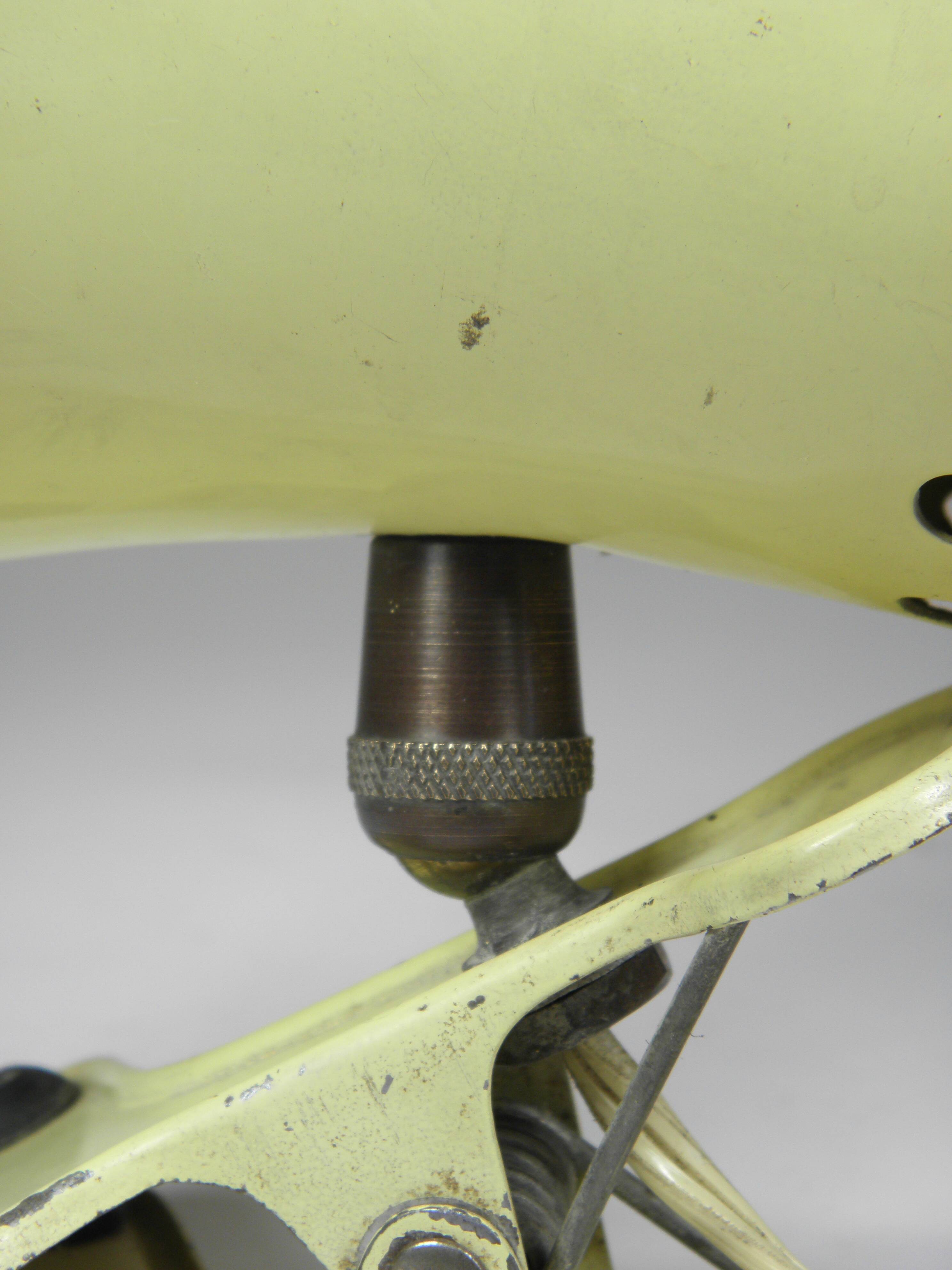 Clamp spotlight 11 cm 1960s