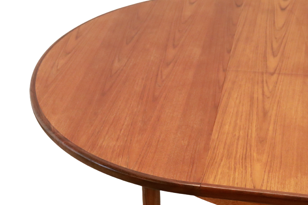 Round g-plan vintage dining table extendable 'breadsell'