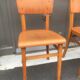 Vintage Thonet bistro chairs 1950