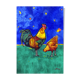 Rooster at dawn