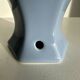 Light blue purple ceramic lamp base H:25cm