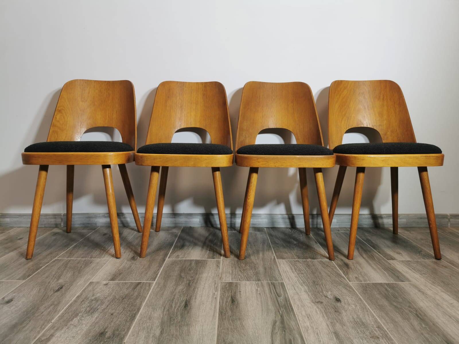 Dining Chairs by Oswald Haerdtl, 1950s, Set of 4