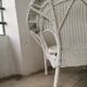 Wicker bench, rattan
