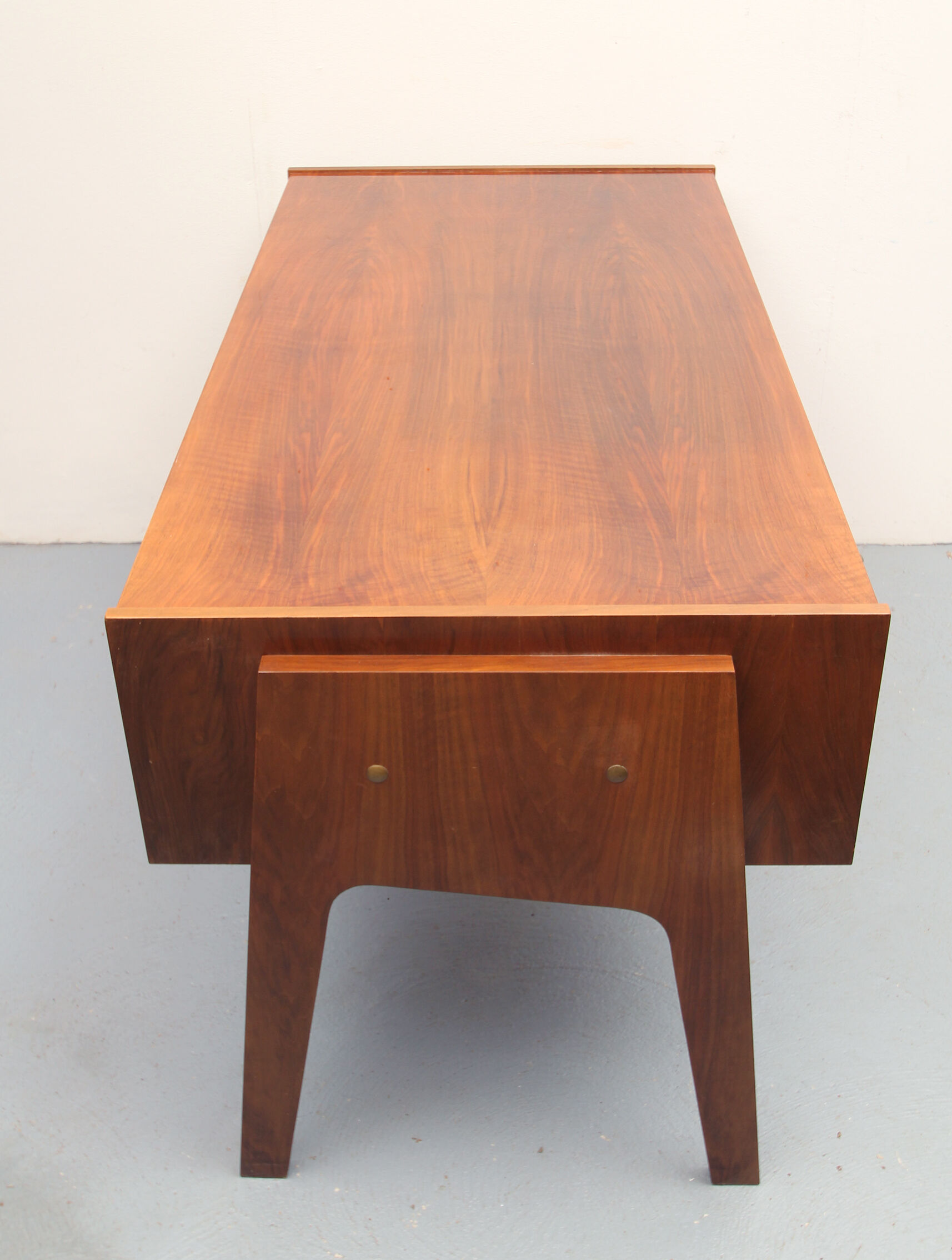 1950s desk in walnut