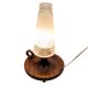 Vintage Wooden Night Lamp On A Stand, 1950/60s