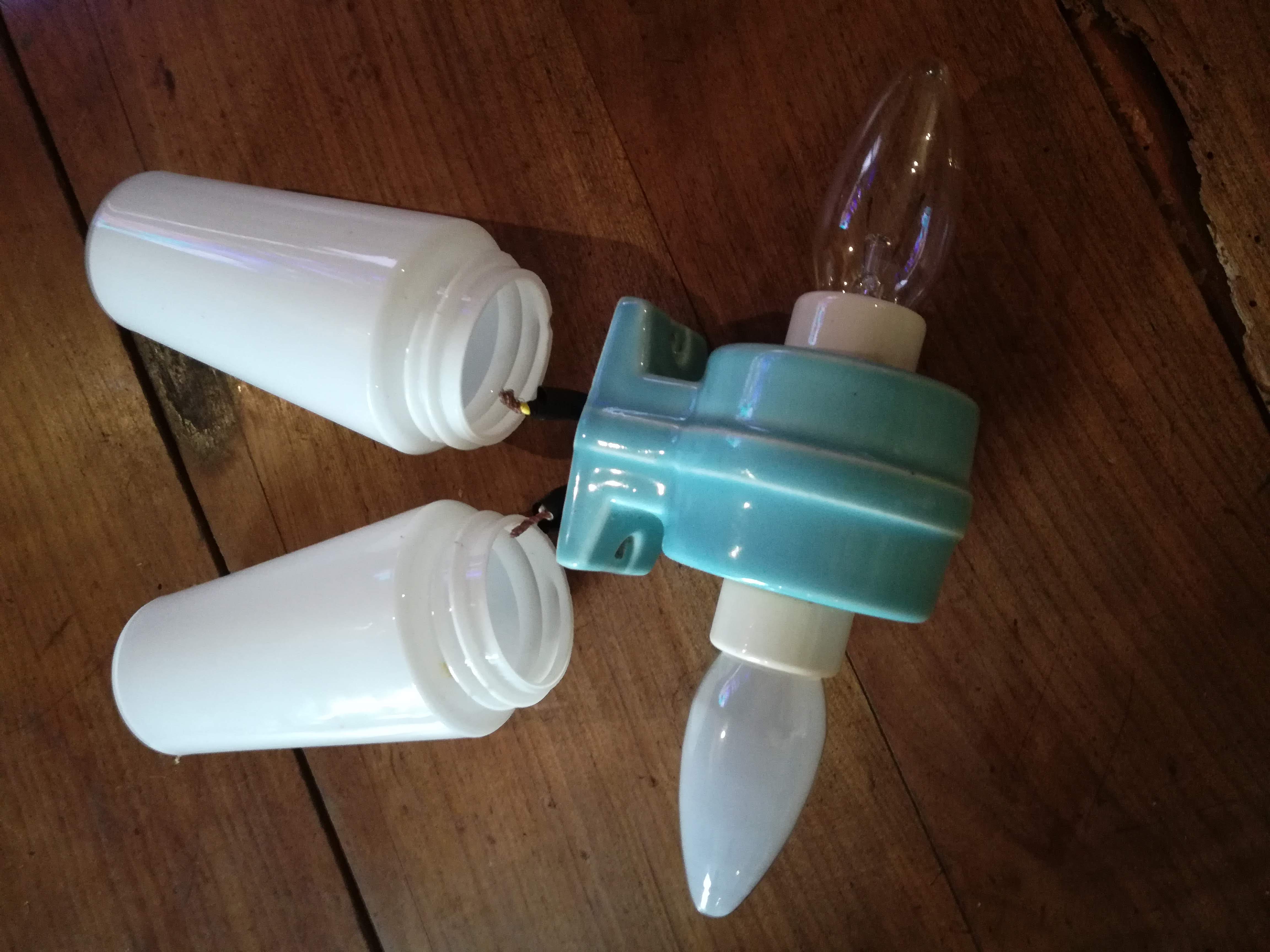 Sigvard Bernadotte Scandinavian double wall light